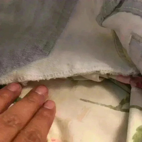 UPCYCLED LEVIS 501 Jeans into boho flower festival skirt waist 28" - Picture 9 of 13